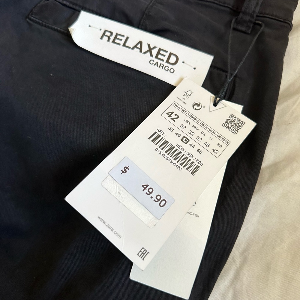 Zara Men’s cargo pants